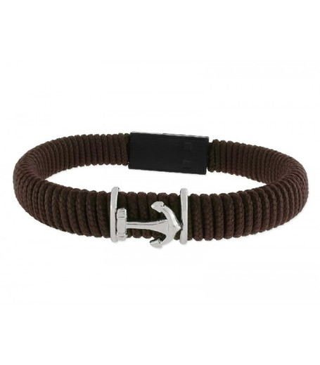 Pulsera USB Hombre Liska USB03M-A Piel Marrón Android