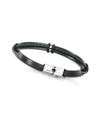 Pulsera Viceroy Hombre 14128P01010 Piel Verde Bicolor Negro