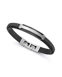 Bracciale Viceroy da Uomo 15154P09010 Pelle Nera