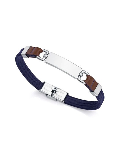 Bracelet en nylon bleu Viceroy pour homme 14011P01013