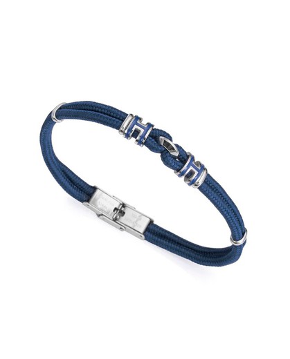 Bracelet en nylon bleu Viceroy pour homme 14017P01013