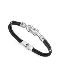 Bracciale Viceroy da uomo in nylon nero 14019P01010