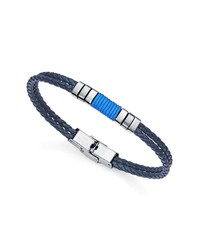 Bracelet en cuir bleu Viceroy pour homme 6456P01019