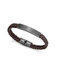 Viceroy Men's Brown Leather Bracelet 1478P01011