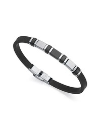 Bracelet en silicone noir Viceroy pour homme 14009P01010