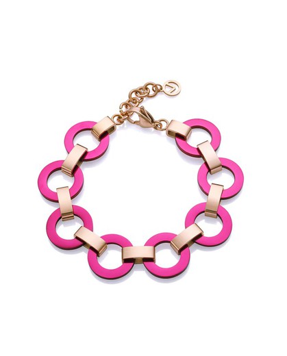 Vicekonge armbånd til kvinder 14177P09017 Pink Bicolor Fuchsia