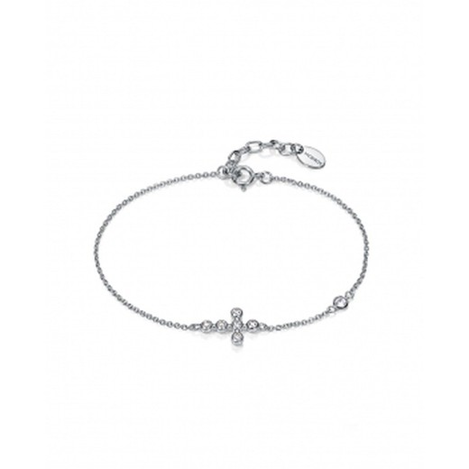 Viceroy Girl Silver Cross Zirconia Bracelet 71029P000-38