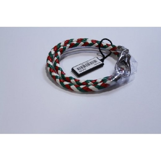 Pulsera Xernus Acero 1072-AA Trenzado Multicolor