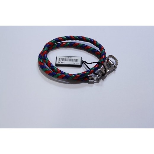 Pulsera Xernus Acero 1076-AA Trenzado Multicolor