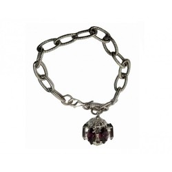 Pulsera Xernus Plata 1BR2399 Colgante Amatista