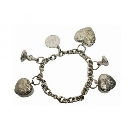 Pulsera Xernus Plata 2BR2595 Corazones