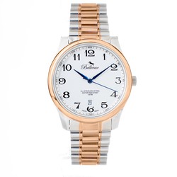 Reloj Bellevue Hombre F.1 Acero Inoxidable Bicolor Rosa