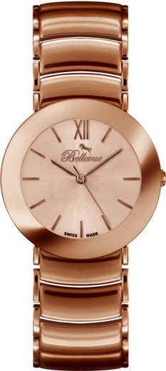 Reloj Bellevue Mujer A.01 Metal Rosa