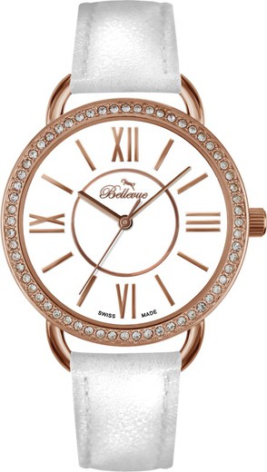 Reloj Bellevue Mujer A.66 Metal Blanco