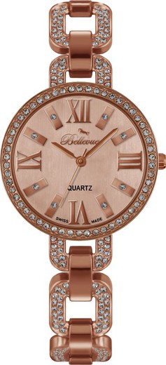 Reloj Bellevue Mujer B.01 Metal Rosa