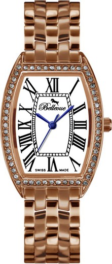 Reloj Bellevue Mujer B.08 Metal Rosa