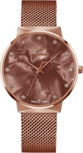 Reloj Bellevue Mujer B.10 Metal Rosa