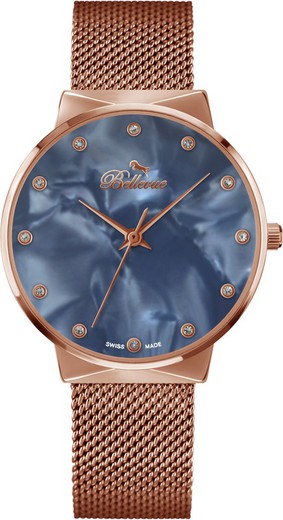 Reloj Bellevue Mujer B.11 Metal Rosa