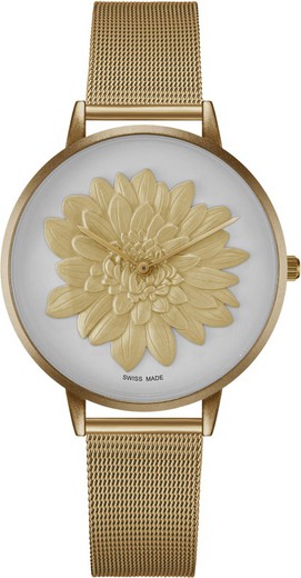 Reloj Bellevue Mujer D.13 Metal Dorado