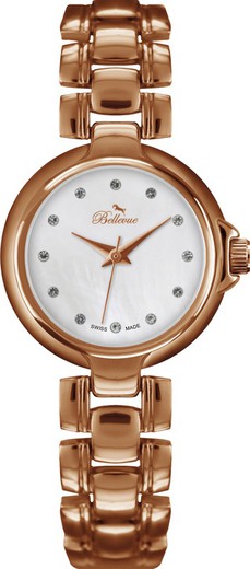 Reloj Bellevue Mujer D.20 Metal Rosa