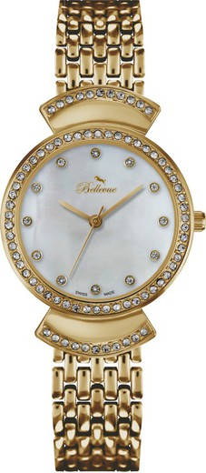 Reloj Bellevue Mujer D.49 Metal Dorado