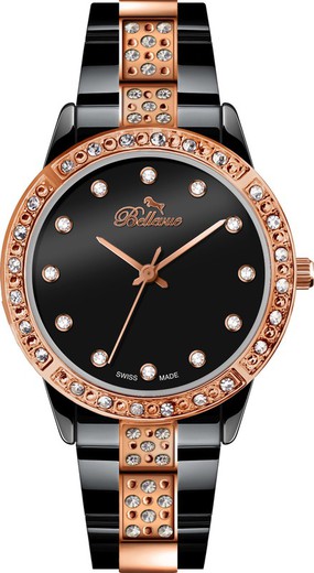 Reloj Bellevue Mujer E.70 Resina Negro