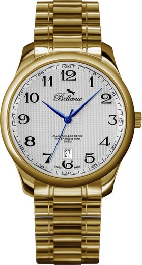 Reloj Bellevue Mujer F.11 Acero Inoxidable Dorado