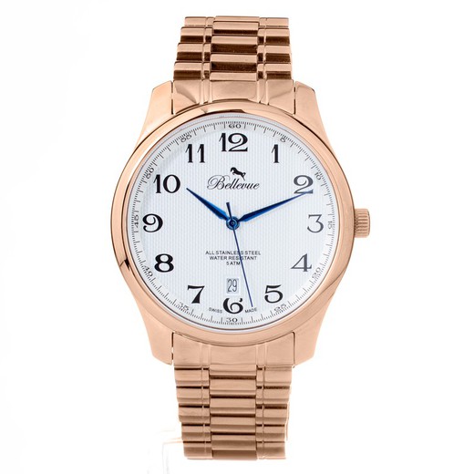 Reloj Bellevue Mujer F.4 Acero Inoxidable Rosa