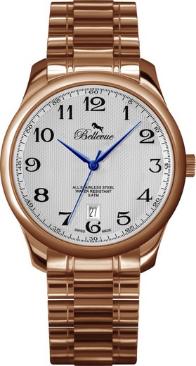 Reloj Bellevue Mujer F.5 Acero Inoxidable Rosa