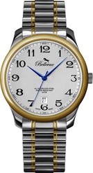 Reloj Bellevue Mujer F.9 Acero Inoxidable Gris Bicolor Dorado