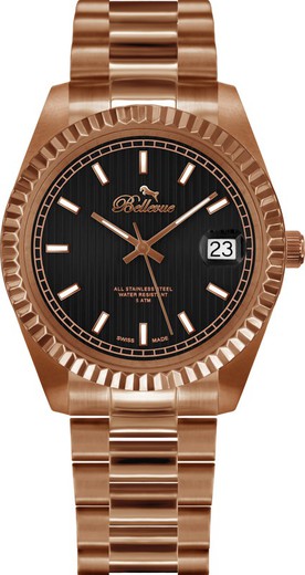 Reloj Bellevue Mujer H.25 Acero Inoxidable Rosa