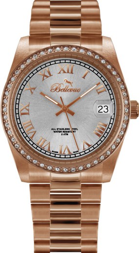 Reloj Bellevue Mujer I.28 Acero Inoxidable Rosa