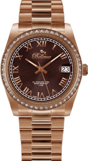 Reloj Bellevue Mujer I.30 Acero Inoxidable Rosa