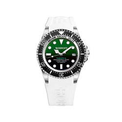 Reloj Bobroff Hombre BF0002-BFSTB Caucho Blanco