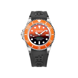 Reloj Bobroff Hombre BF0004IBN-BFSTN Caucho Negro