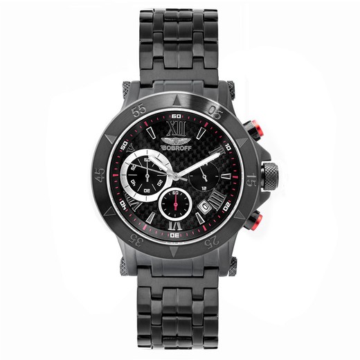 Reloj Bobroff Hombre BF1001M41M Acero Negro