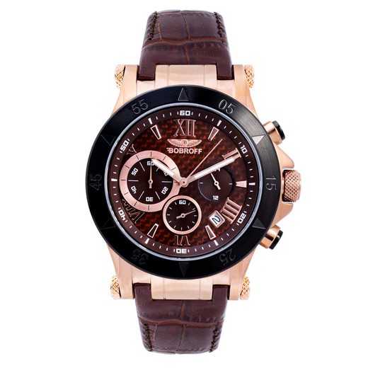 Reloj Bobroff Hombre BF1001M65 Piel Marron