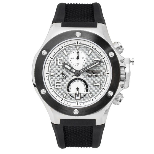 Reloj Bobroff Hombre BF1002M20 Caucho Negro