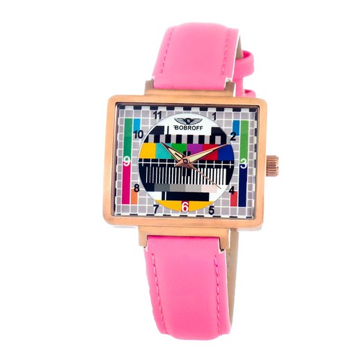 Reloj Bobroff Mujer BF0035-S012 Piel Rosa