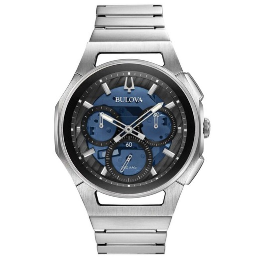 Reloj Bulova Hombre 96A205 Curv Progressive Acero