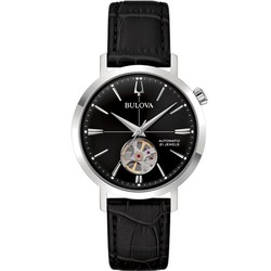 Reloj Bulova Hombre 96A318 Piel Negra