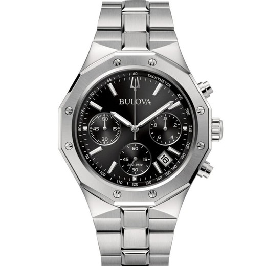 Reloj Bulova Hombre 96B410 Acero Octogonal