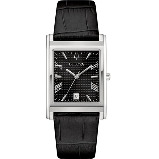 Reloj Bulova Hombre 96B445 Piel Negro