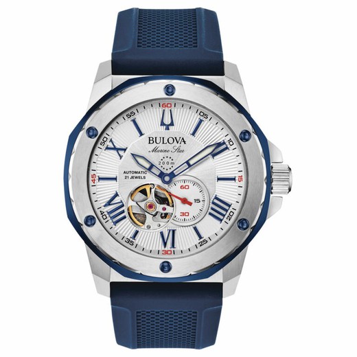 Reloj Bulova Hombre 98A225 Sport Azul Marine Star