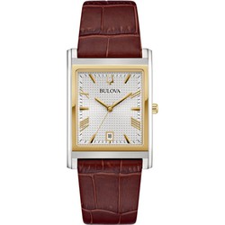 Reloj Bulova Hombre 98B430 Piel Marrón