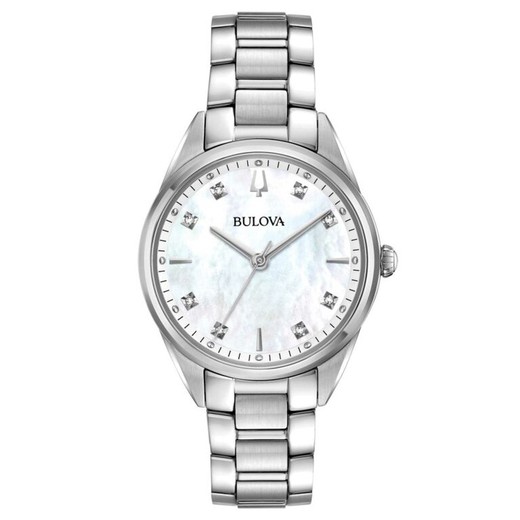 Reloj Bulova Mujer 96P199 Acero Diamantes