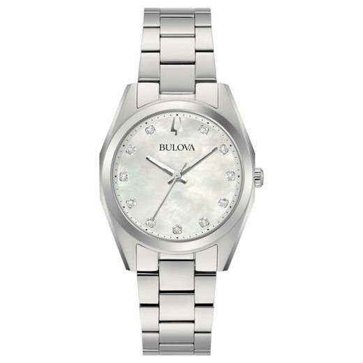 Reloj Bulova Mujer 96P228 Acero Diamantes