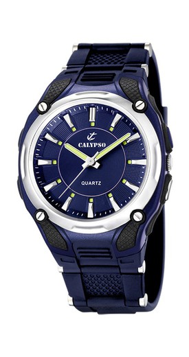 Rellotge Calypso Home K5560/3 Sport Blau