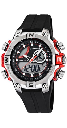 Reloj Calypso Hombre K5586/1 Sport Negro