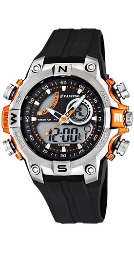 Reloj Calypso Hombre K5586/4 Sport Negro